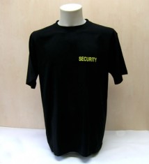 Security tričko 2x potlač