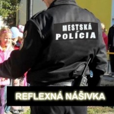 Nášivka reflexná MP-chrbát