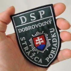 Nášivka DSP - tmavá zelená