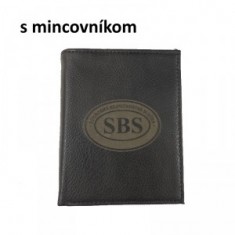 Peňaženka mince gravír SBS