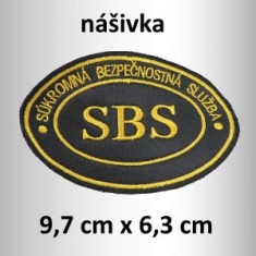 SBS oficiálne logo nášivka
