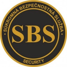SBS logo okrúhle nášivka