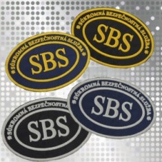 SBS oficiálne logo nášivka